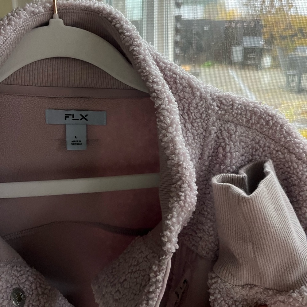 FLX Mix Media Fleece Jacket L